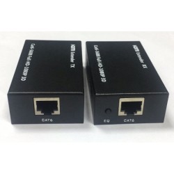 ANGA PHDT-003-2 HDMI EXTENDER 60mtr 1x UTP CAT5e/6 καλώδιο 1080P συμβατό με HDMI 1.3, HDCP 1.2