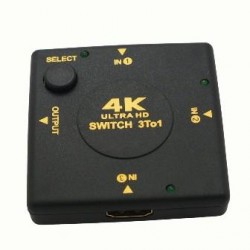 ANGA PS-M301-4K 3X1 HDMI SWITCHER, 4K