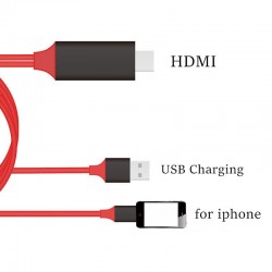 PS-A3033 Lightning to HDMI Cable, 1080P