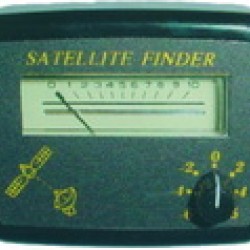 SATELLITE FINDER ΕΝΔΕΙΞΗ ΒΕΛΟΝΑΣ  KAI  ΗΧΟΥ
