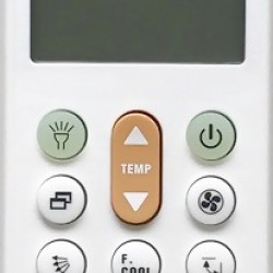 Τηλεχειριστήριο ANGA AIR-302W για Air Condition