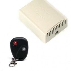 ANGA AG-X2CH Ασύρματη Εντολή Τηλεχειρισμού 12V (433MHz) 2 Καναλιών με τηλεχειριστήριο