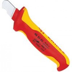 ΜΑΧΑΙΡΙ  VDE ΚΟΝΤΟ ΚΥΡΤΟ KNIPEX 98 53 03