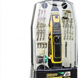 ΠΟΛΥΕΡΓΑΛΕΙΟ CMG-12V-EASY, 25mm +(1x2,0Ah) +50 ΕΞΑΡΤΗΜΑΤΑ +ΘΗΚΗ, FF GROUP 41309